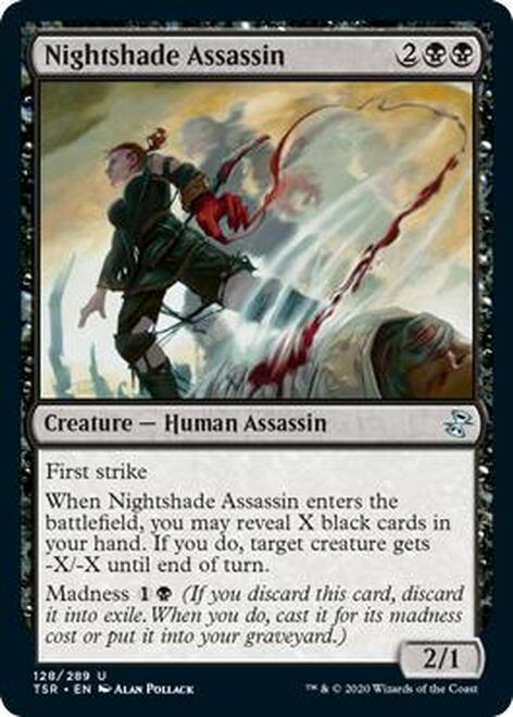 Nightshade Assassin [Time Spiral Remastered] | Card Merchant Takapuna