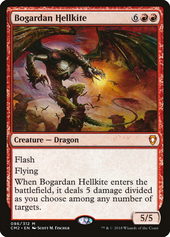 Bogardan Hellkite [Commander Anthology Volume II] | Card Merchant Takapuna