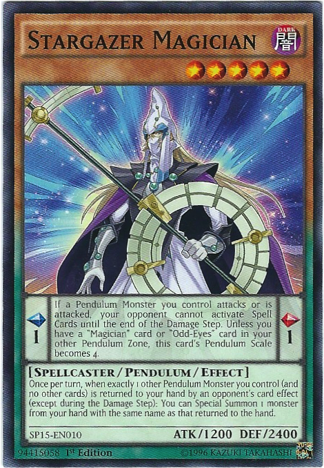 Stargazer Magician [SP15-EN010] Common | Card Merchant Takapuna