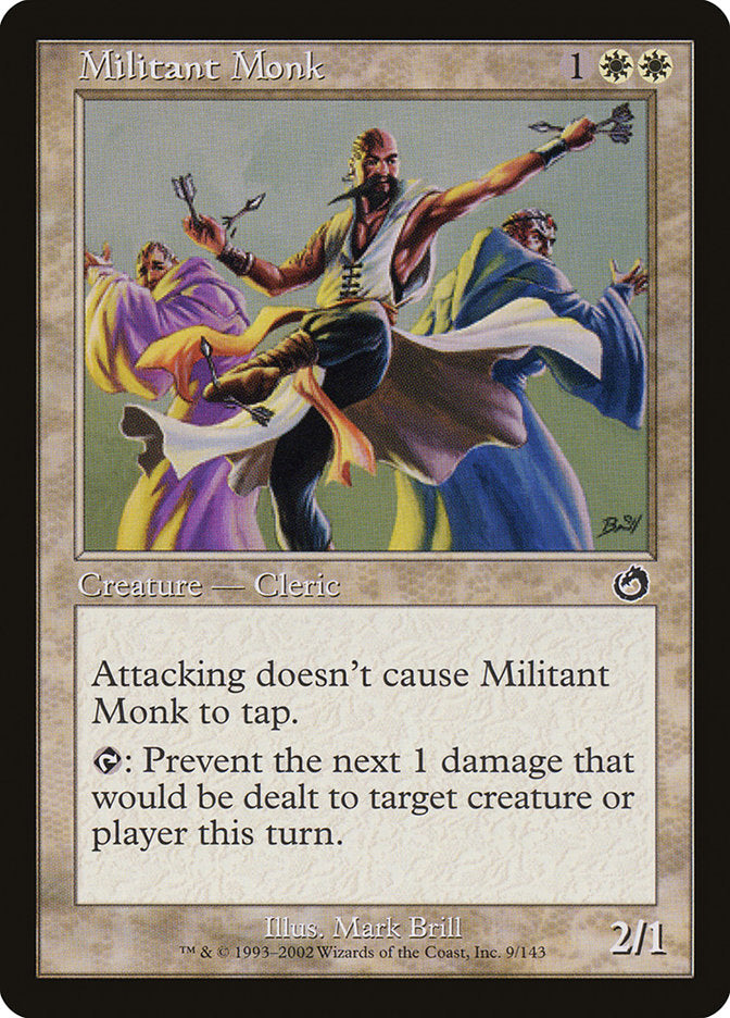 Militant Monk [Torment] | Card Merchant Takapuna