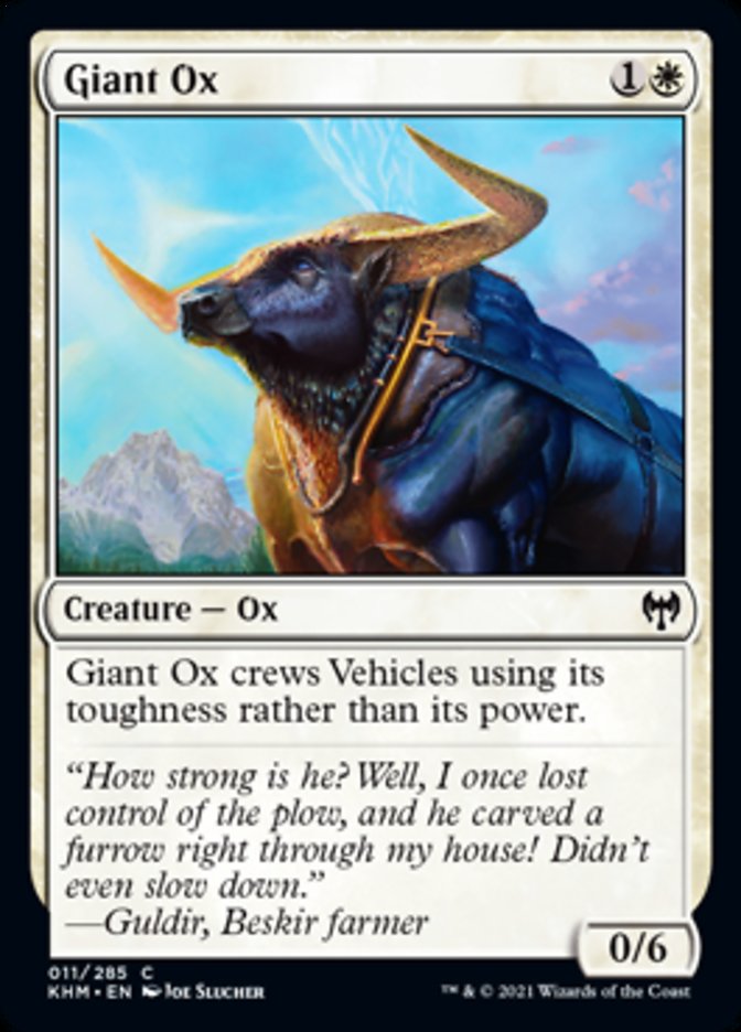 Giant Ox [Kaldheim] | Card Merchant Takapuna