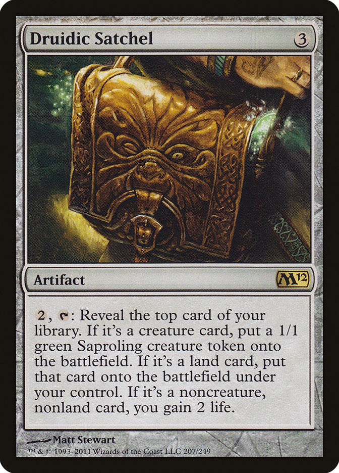 Druidic Satchel [Magic 2012] | Card Merchant Takapuna