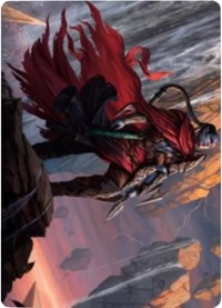 Anowon, the Ruin Thief Art Card [Zendikar Rising Art Series] | Card Merchant Takapuna