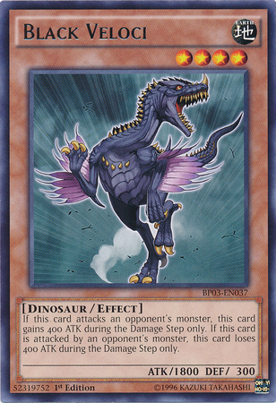 Black Veloci [BP03-EN037] Rare | Card Merchant Takapuna