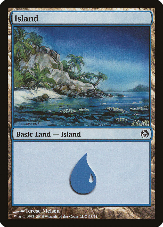 Island (68) [Duel Decks: Phyrexia vs. the Coalition] | Card Merchant Takapuna