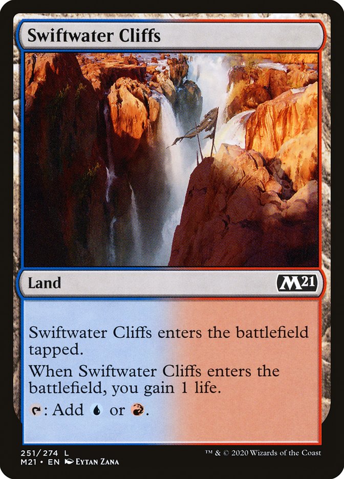 Swiftwater Cliffs [Core Set 2021] | Card Merchant Takapuna