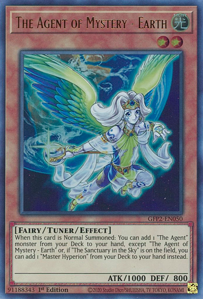 The Agent of Mystery - Earth [GFP2-EN050] Ultra Rare | Card Merchant Takapuna