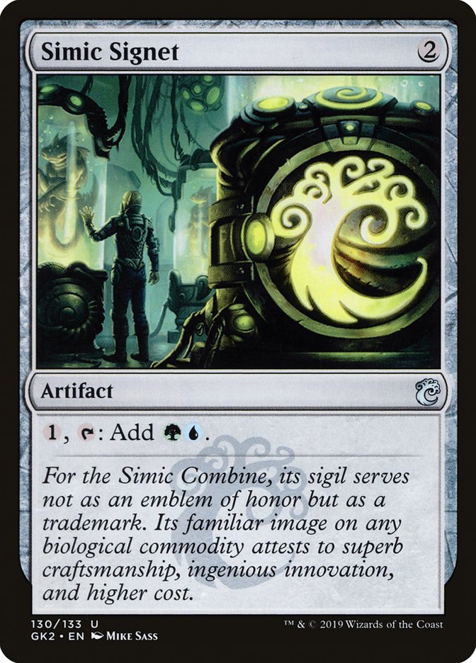 Simic Signet [Ravnica Allegiance Guild Kit] | Card Merchant Takapuna