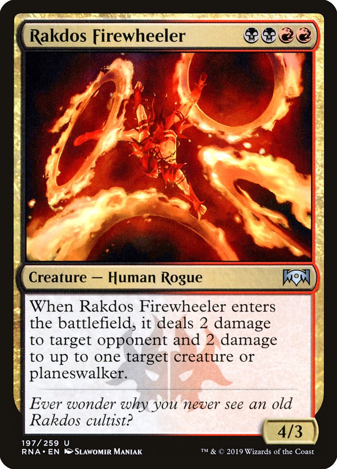 Rakdos Firewheeler [Ravnica Allegiance] | Card Merchant Takapuna