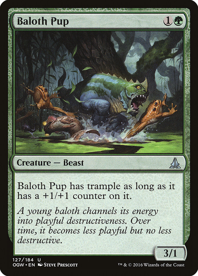 Baloth Pup [Oath of the Gatewatch] | Card Merchant Takapuna