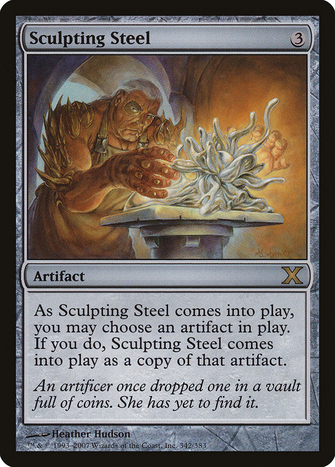 Sculpting Steel [Tenth Edition] | Card Merchant Takapuna