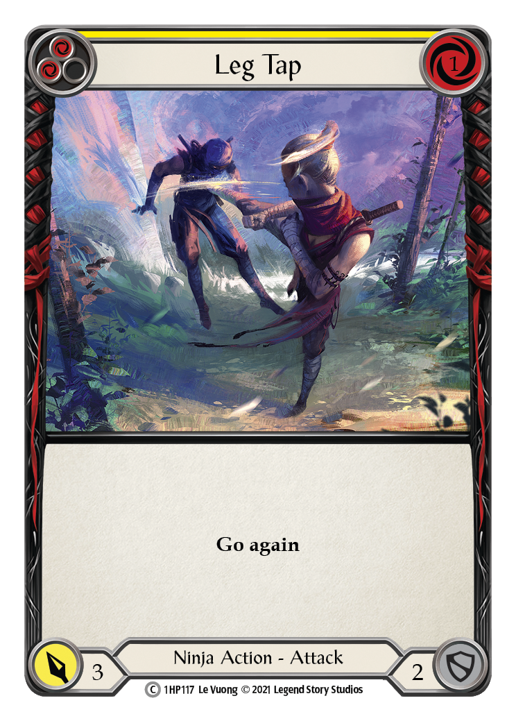 Leg Tap (Yellow) [1HP117] (History Pack 1) | Card Merchant Takapuna