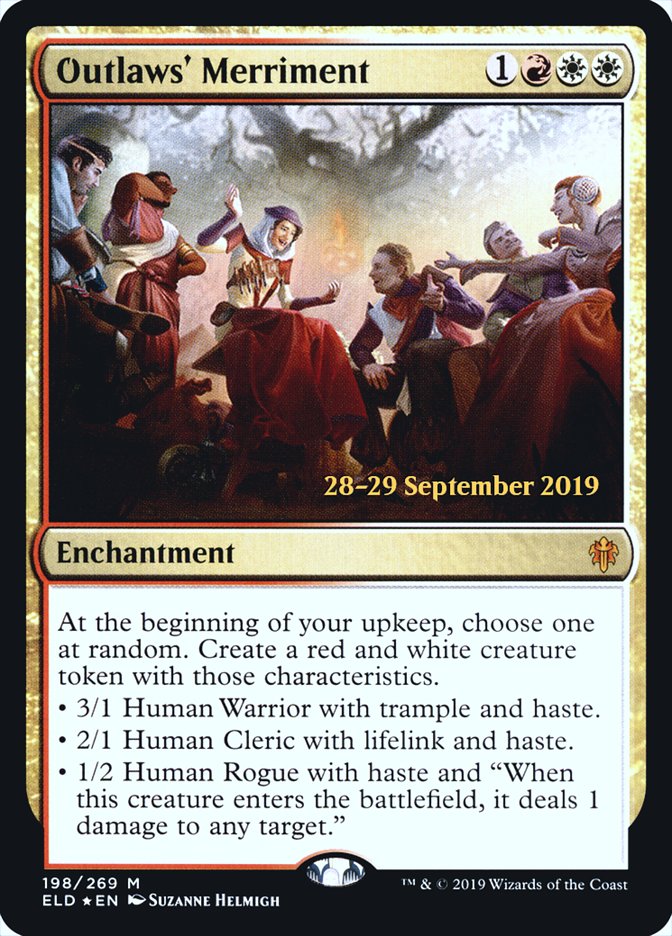 Outlaws' Merriment [Throne of Eldraine Prerelease Promos] | Card Merchant Takapuna