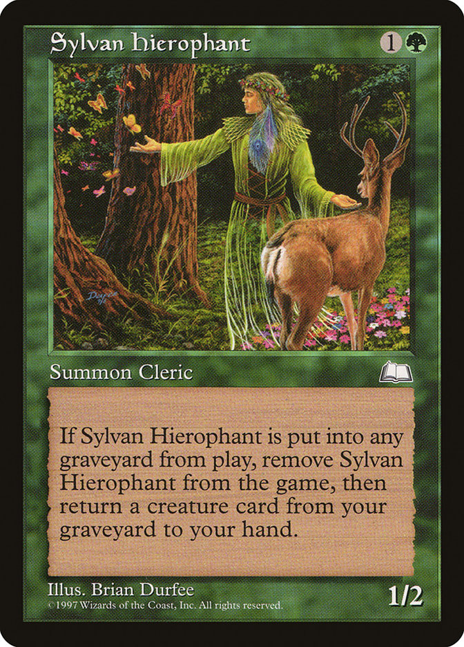 Sylvan Hierophant [Weatherlight] | Card Merchant Takapuna