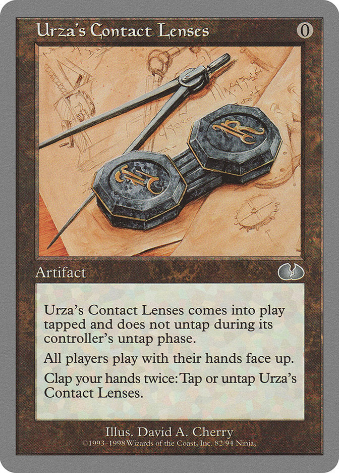 Urza's Contact Lenses [Unglued] | Card Merchant Takapuna