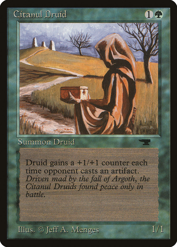 Citanul Druid [Antiquities] | Card Merchant Takapuna