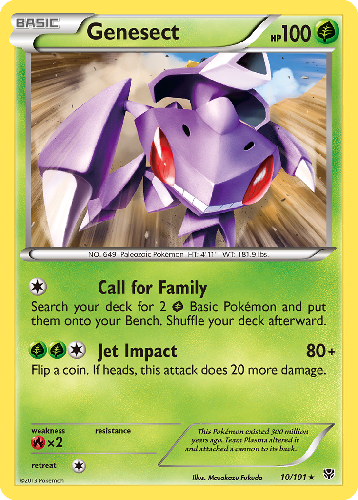 Genesect (10/101) [Black & White: Plasma Blast] | Card Merchant Takapuna