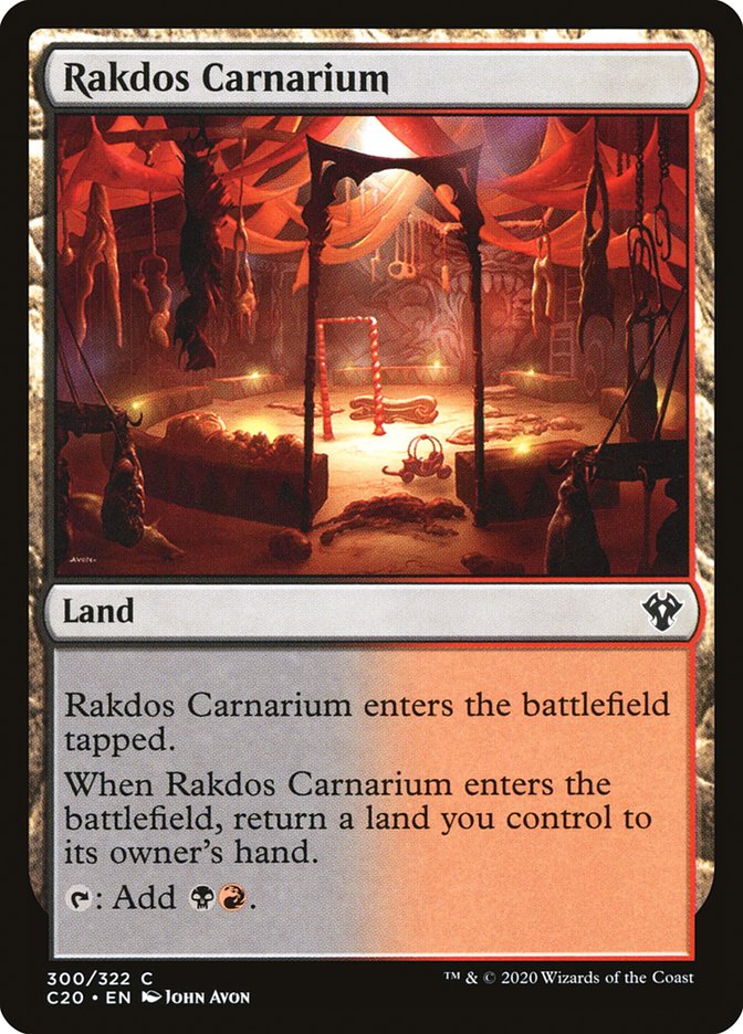 Rakdos Carnarium [Commander 2020] | Card Merchant Takapuna