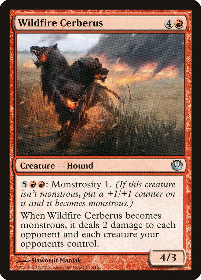 Wildfire Cerberus [Journey into Nyx] | Card Merchant Takapuna