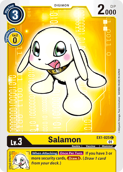 Salamon [EX1-025] [Classic Collection] | Card Merchant Takapuna