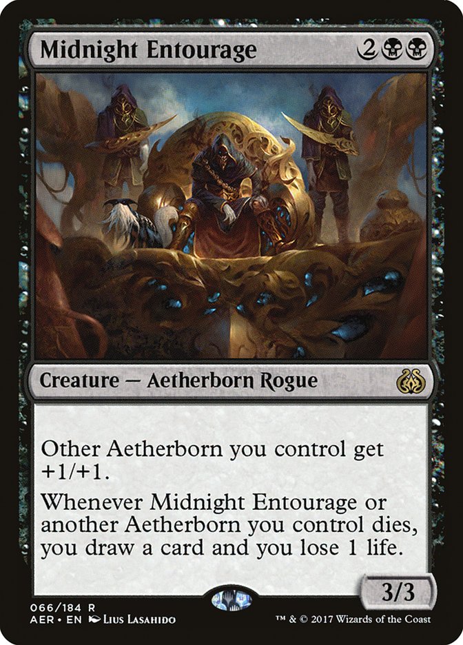 Midnight Entourage [Aether Revolt] | Card Merchant Takapuna