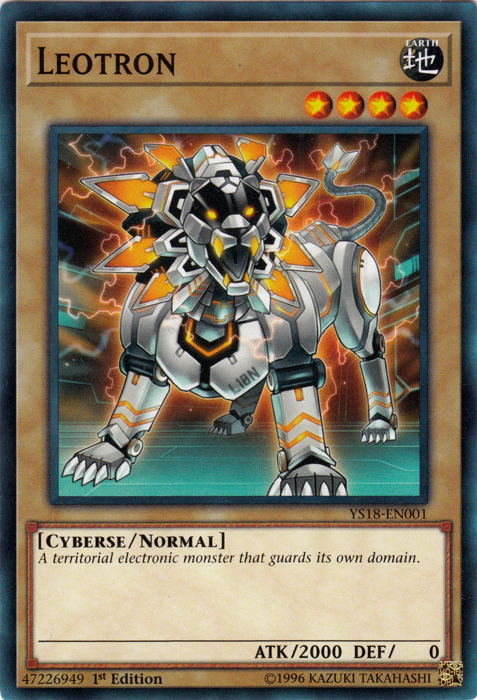 Leotron [YS18-EN001] Common | Card Merchant Takapuna