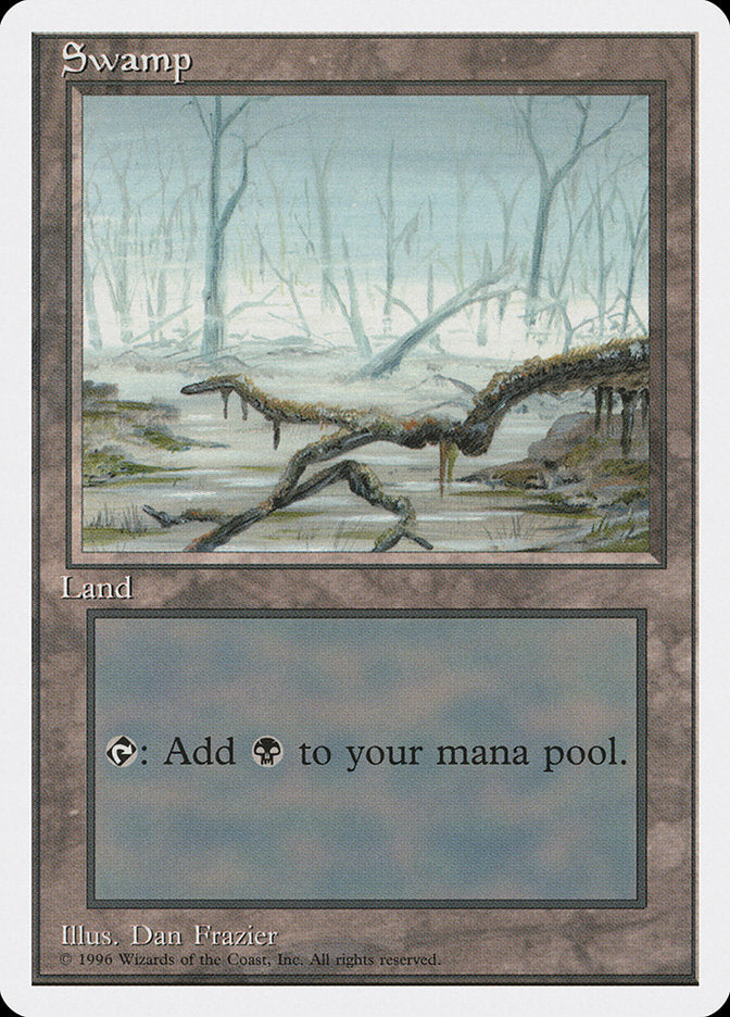 Swamp (White Fog in Center) [Introductory Two-Player Set] | Card Merchant Takapuna