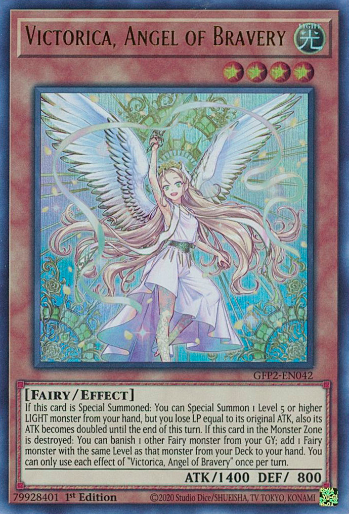 Victorica, Angel of Bravery [GFP2-EN042] Ultra Rare | Card Merchant Takapuna