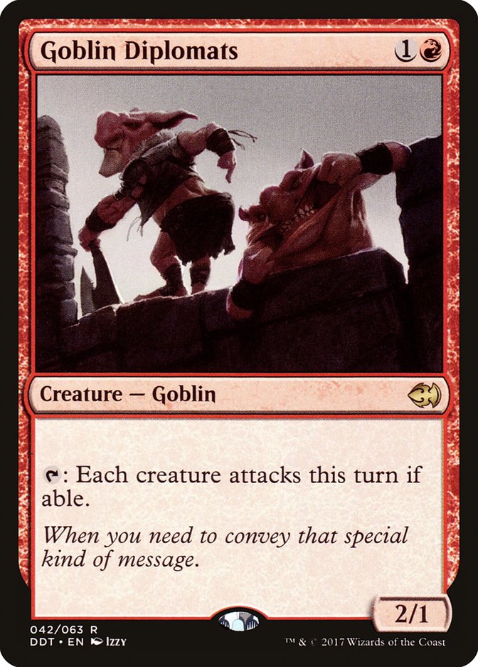 Goblin Diplomats [Duel Decks: Merfolk vs. Goblins] | Card Merchant Takapuna