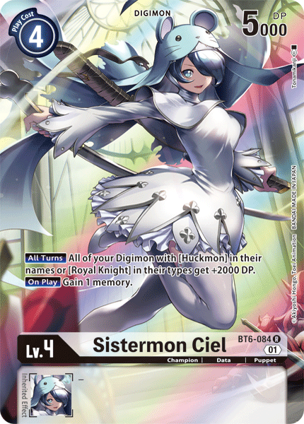 Sistermon Ciel [BT6-084] (Alternate Art) [Double Diamond] | Card Merchant Takapuna