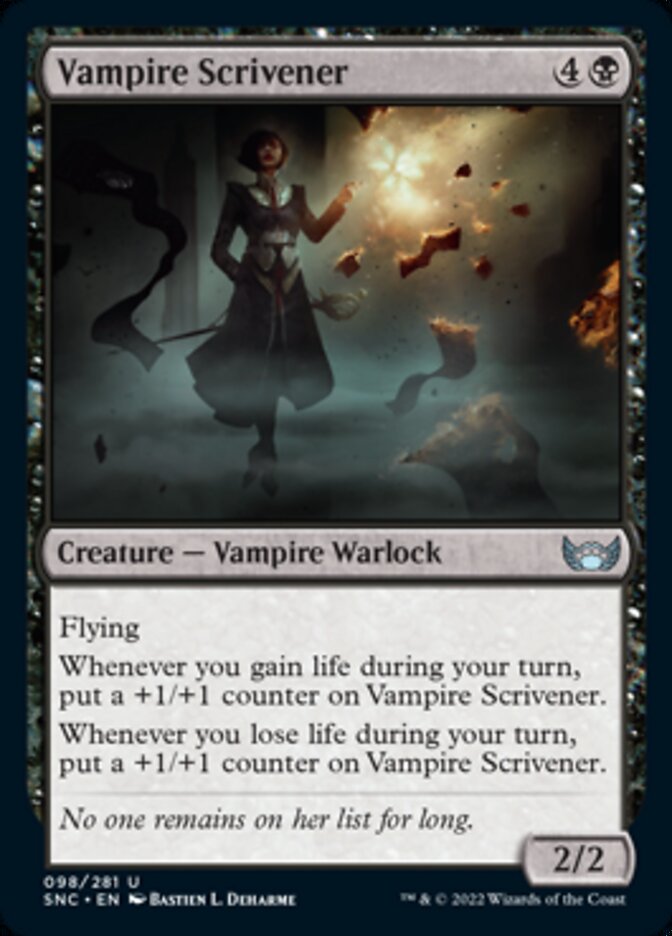 Vampire Scrivener [Streets of New Capenna] | Card Merchant Takapuna