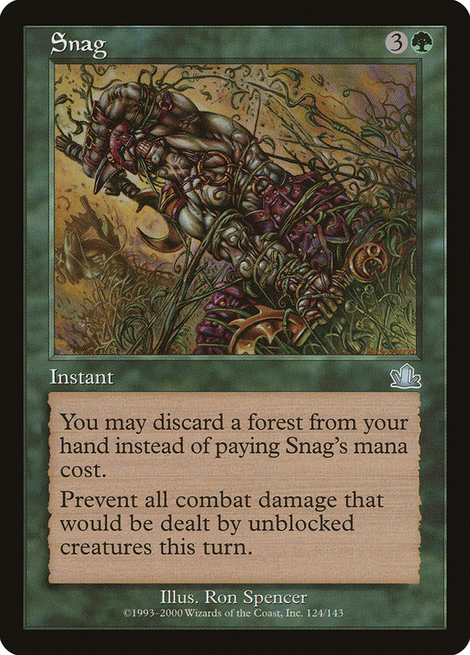 Snag [Prophecy] | Card Merchant Takapuna