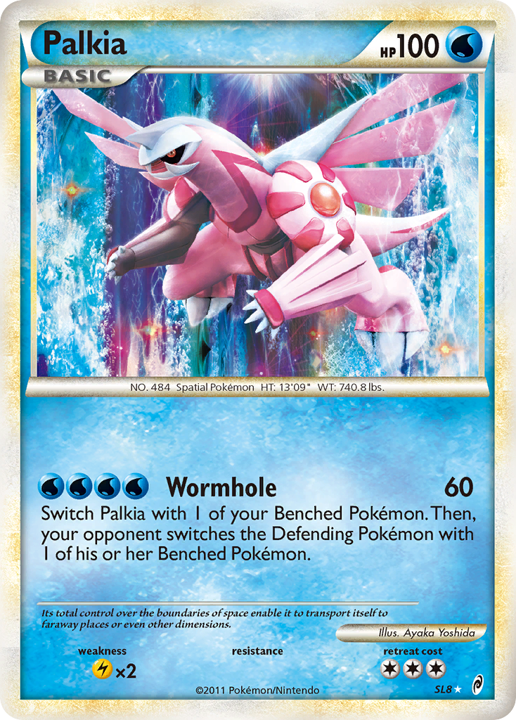 Palkia (SL8) [HeartGold & SoulSilver: Call of Legends] | Card Merchant Takapuna