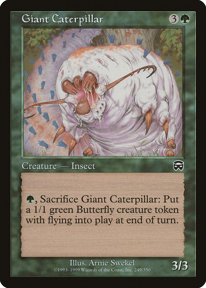 Giant Caterpillar [Mercadian Masques] | Card Merchant Takapuna