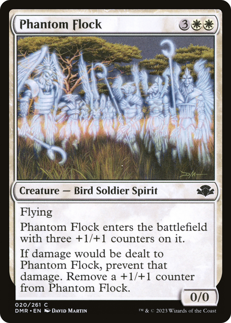 Phantom Flock [Dominaria Remastered] | Card Merchant Takapuna