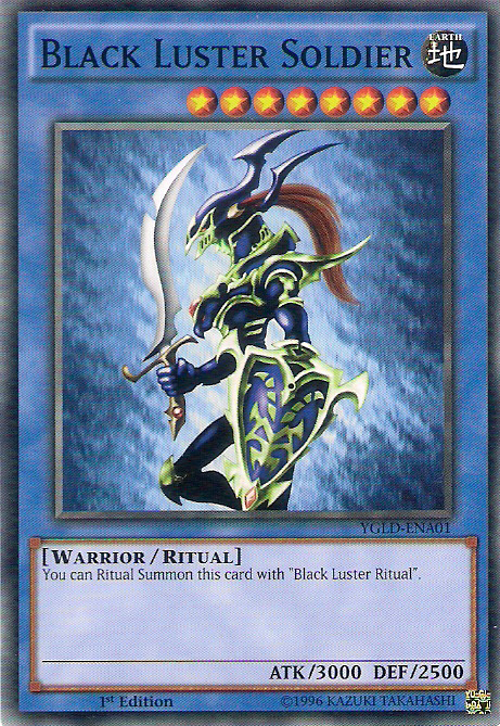 Black Luster Soldier [YGLD-ENA01] Common | Card Merchant Takapuna