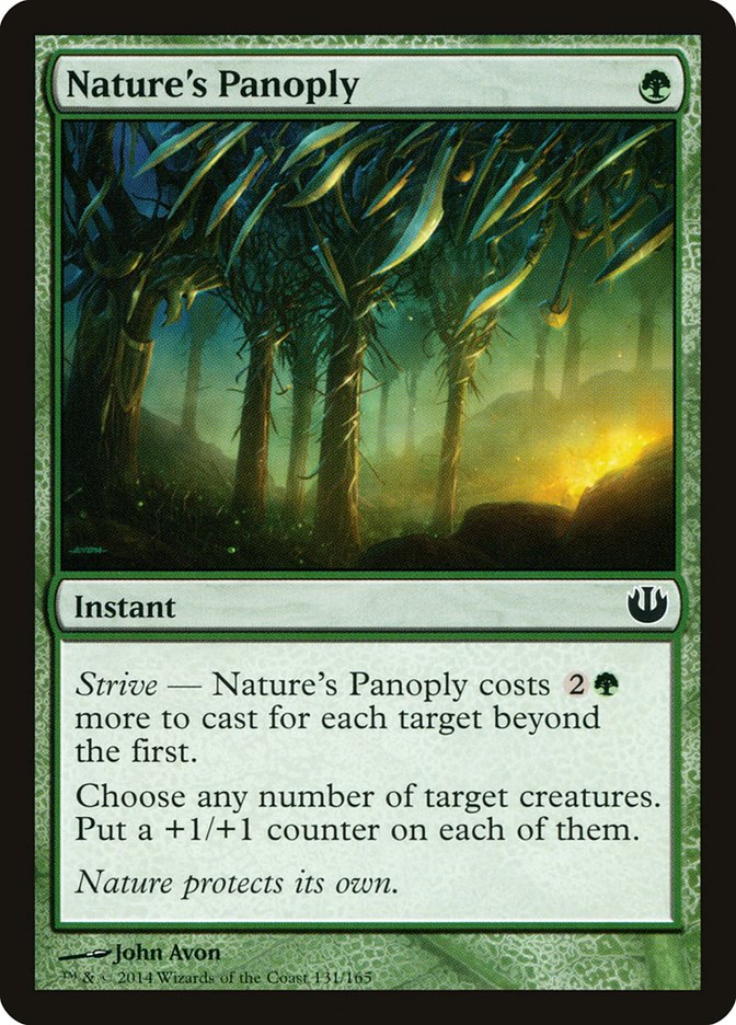 Nature's Panoply [Journey into Nyx] | Card Merchant Takapuna