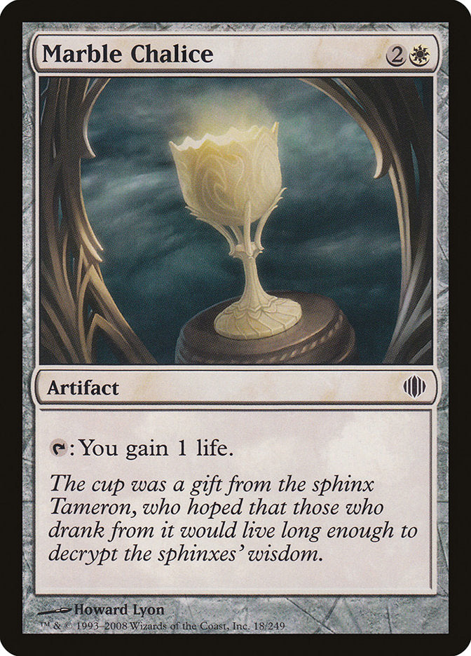 Marble Chalice [Shards of Alara] | Card Merchant Takapuna