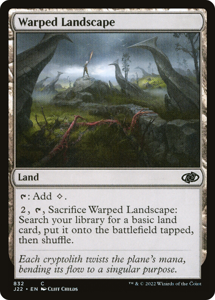 Warped Landscape [Jumpstart 2022] | Card Merchant Takapuna