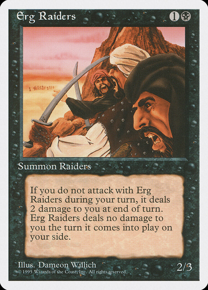 Erg Raiders [Fourth Edition] | Card Merchant Takapuna