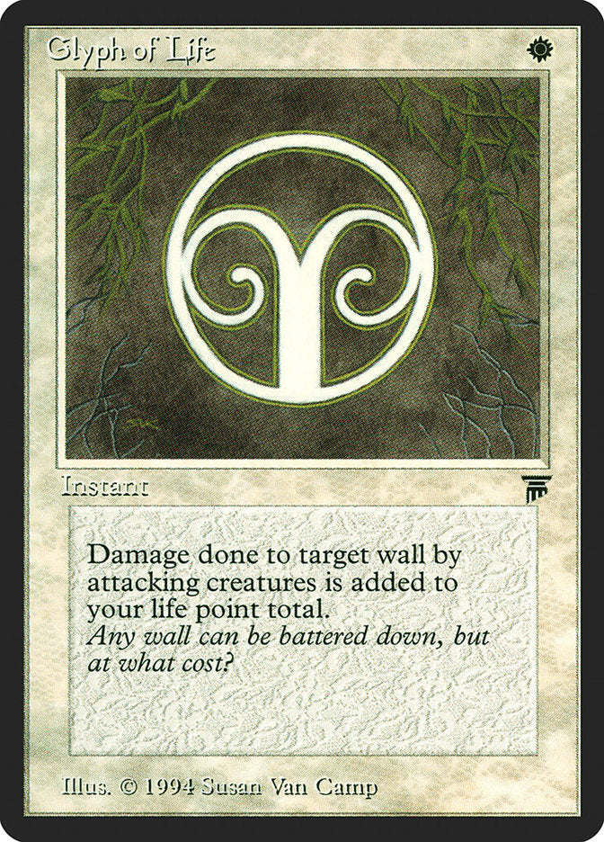 Glyph of Life [Legends] | Card Merchant Takapuna