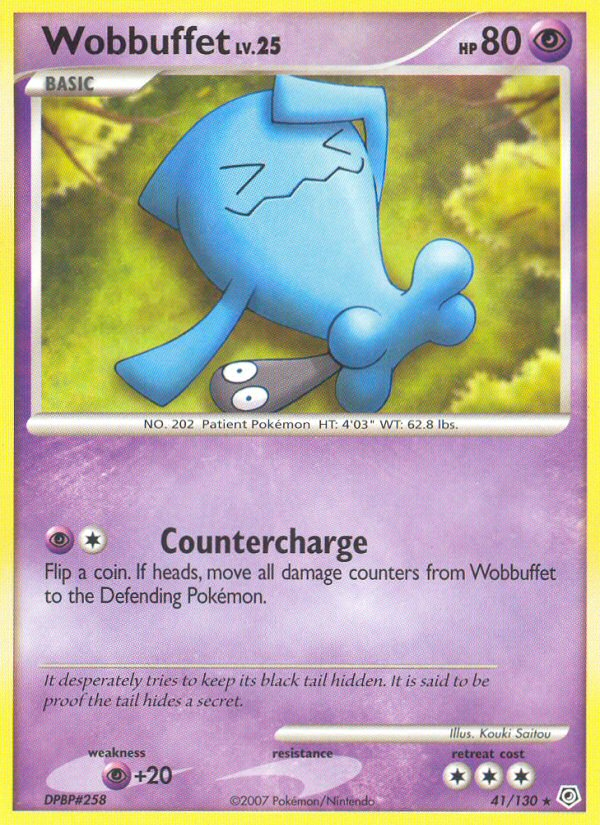 Wobbuffet (41/130) [Diamond & Pearl: Base Set] | Card Merchant Takapuna