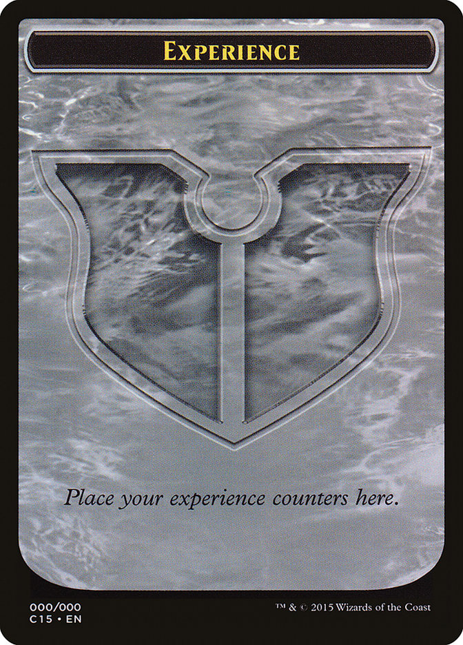 Experience // Experience Double-Sided Token [Commander 2015 Tokens] | Card Merchant Takapuna