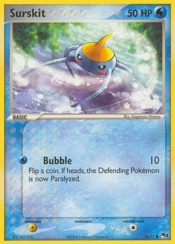 Surskit (14/17) [POP Series 1] | Card Merchant Takapuna