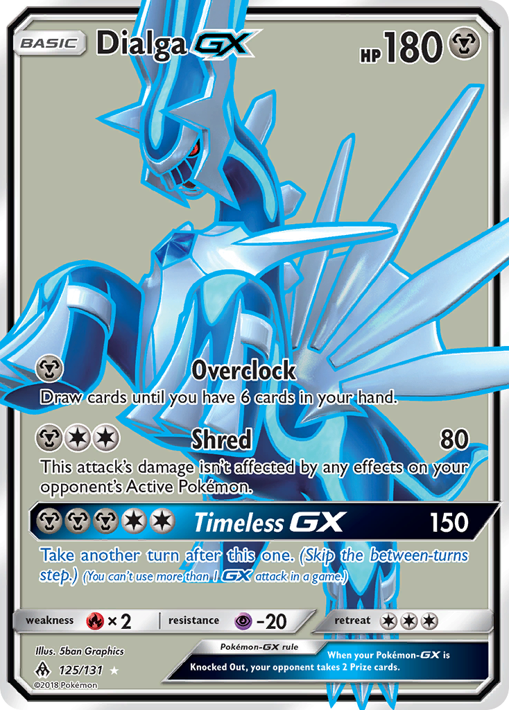 Dialga GX (125/131) [Sun & Moon: Forbidden Light] | Card Merchant Takapuna