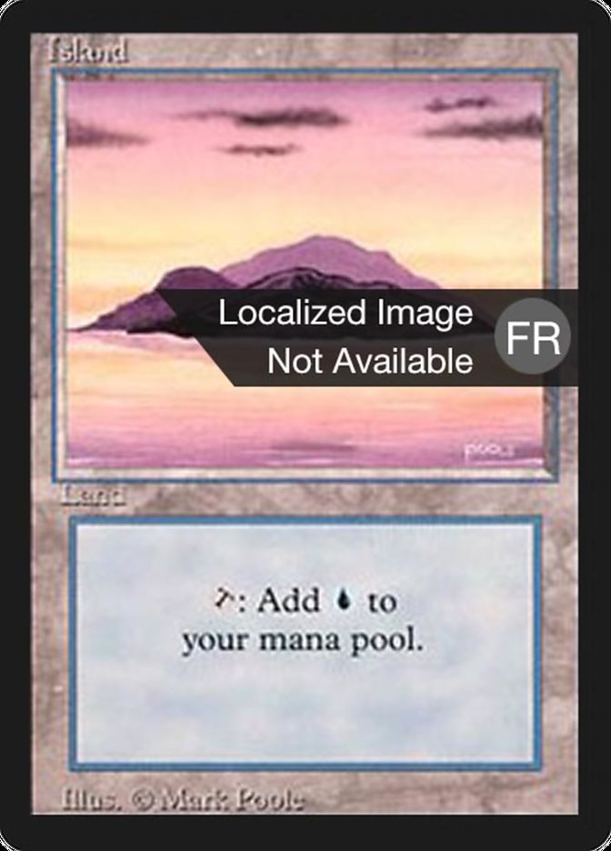 Island (A) [Foreign Black Border] | Card Merchant Takapuna