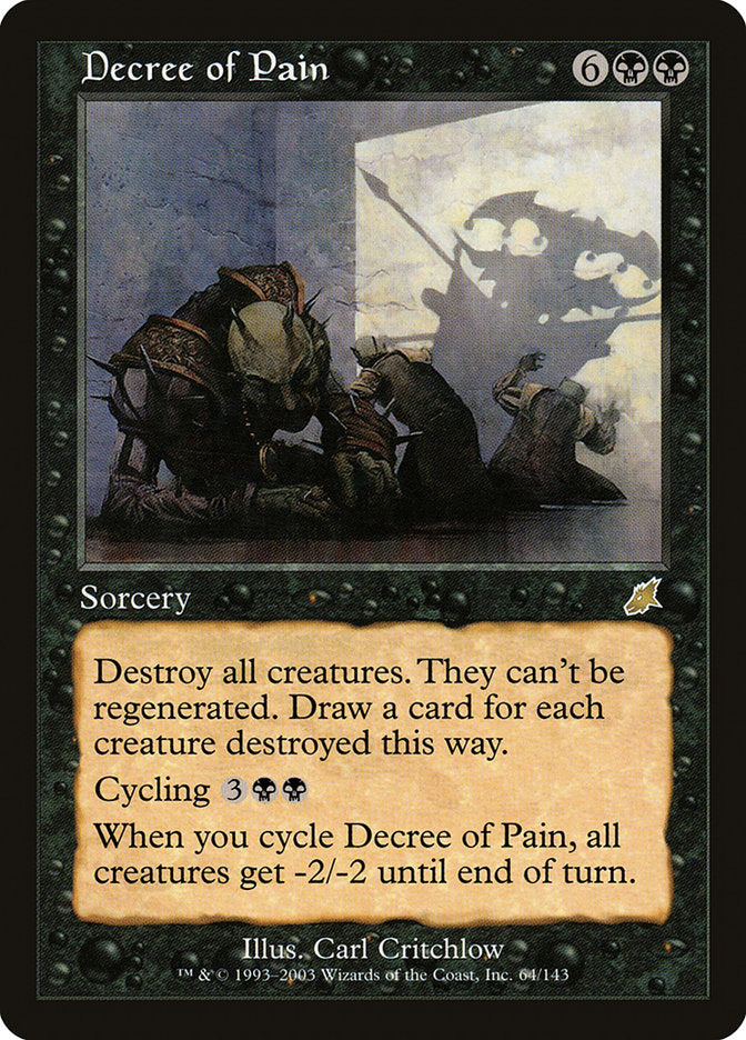 Decree of Pain [Scourge] | Card Merchant Takapuna