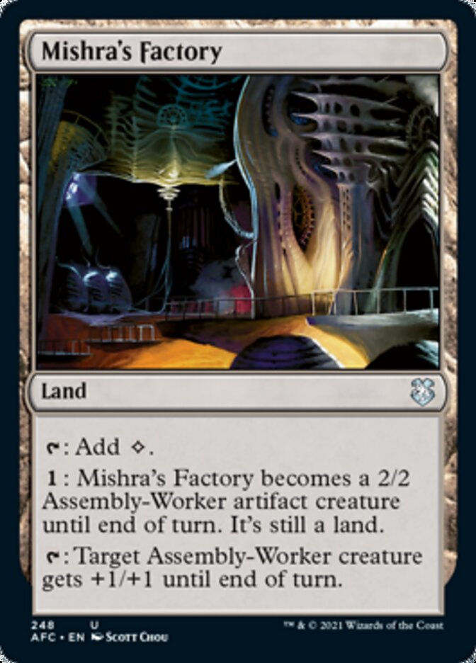 Mishra's Factory [Dungeons & Dragons: Adventures in the Forgotten Realms Commander] | Card Merchant Takapuna