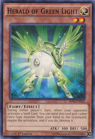 Herald of Green Light [BP03-EN022] Common | Card Merchant Takapuna