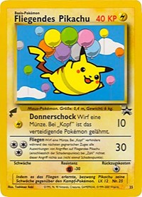 Pikachu (25) (Flying) [Pikachu World Collection Promos] | Card Merchant Takapuna